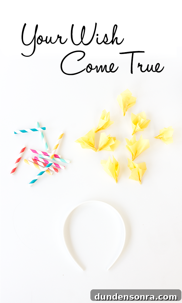 DIY Your Wish Come True Costume Supplies