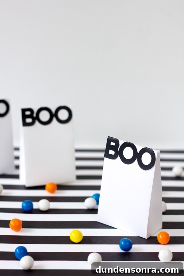 Spooky Halloween Treat Bags: Creative Ideas & DIY Favors 3 Boo! Treat-Bag Printables for Halloween