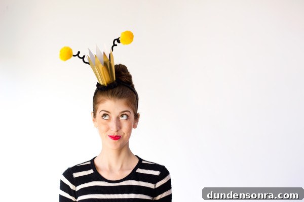 DIY Queen Bee Halloween Costume
