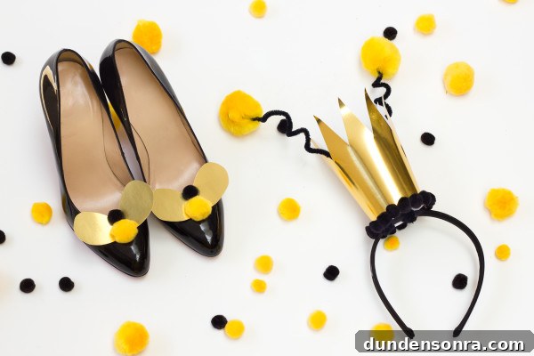 DIY Queen Bee Halloween Costume