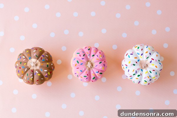 How to Make Donut Pumpkins: Fun DIY Fall Decoration 3 DIY Donut Pumpkins