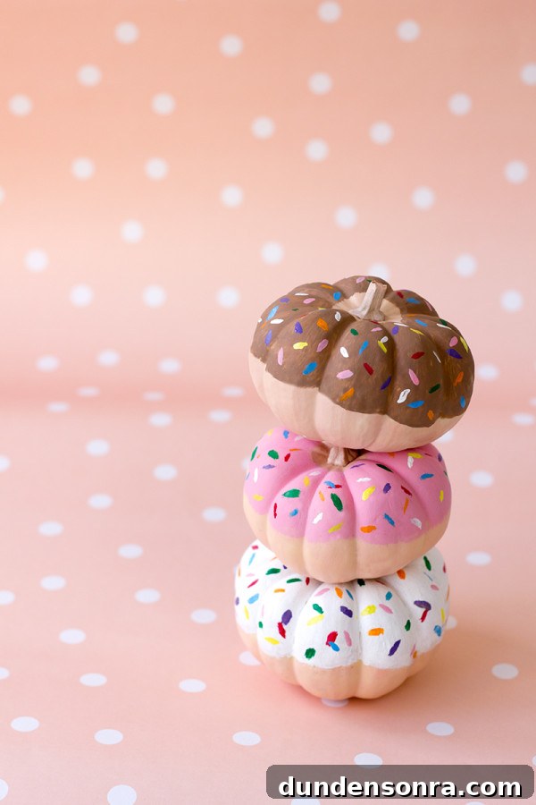 How to Make Donut Pumpkins: Fun DIY Fall Decoration 5 DIY Donut Pumpkins