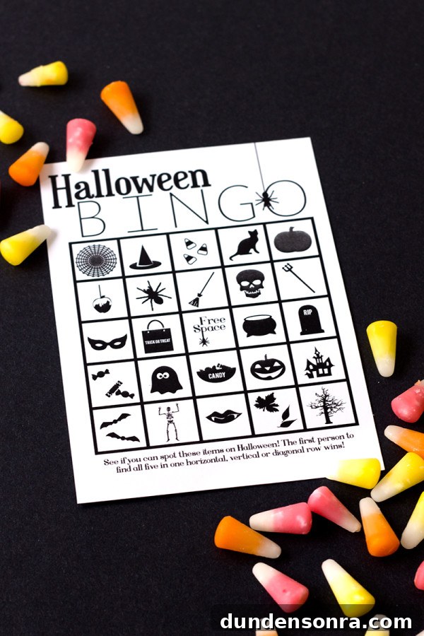Printable Halloween Bingo Cards: Free Download for Parties 4 Printable Halloween Bingo