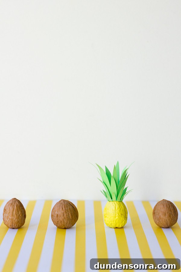 DIY Itty Bitty Pineapples