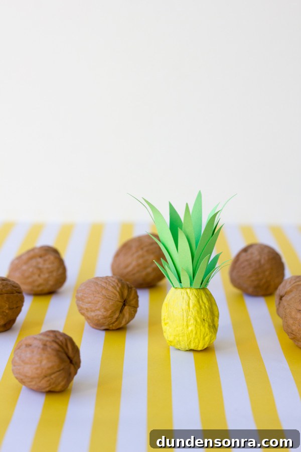 DIY Itty Bitty Pineapples