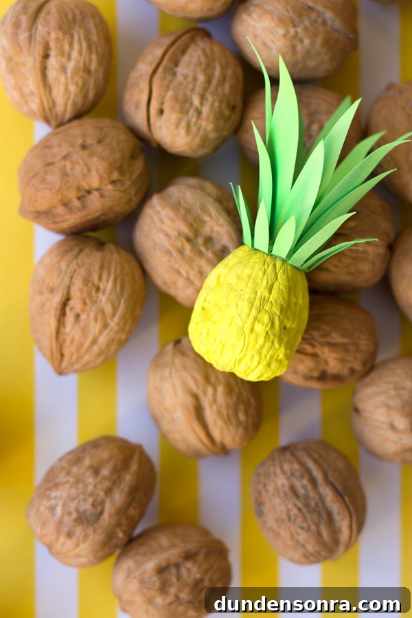 DIY Itty Bitty Pineapples