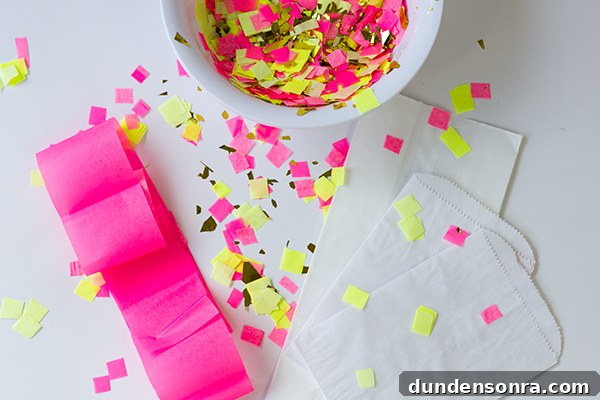 DIY Confetti Stuffed Turkey
