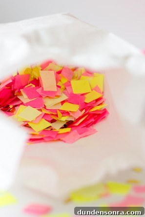 DIY Confetti Stuffed Turkey