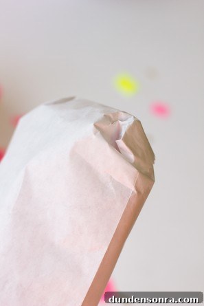DIY Confetti Stuffed Turkey
