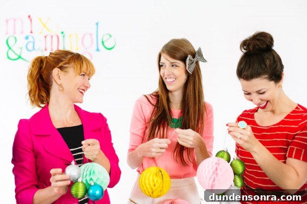 Holiday Crafting Party with Martha Stewart Living