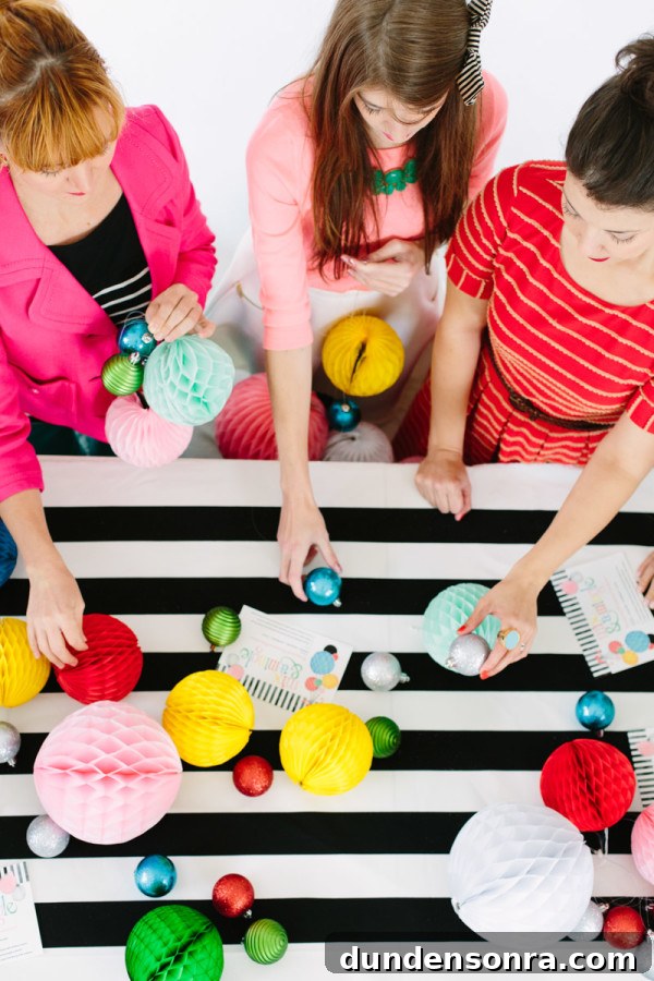 Honeycomb Ornament Chandelier DIY