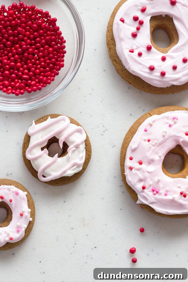 Gingerbread Donut Cookies