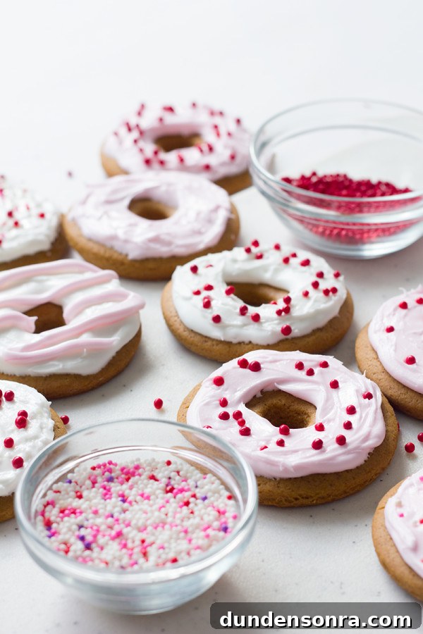 Gingerbread Donut Cookies
