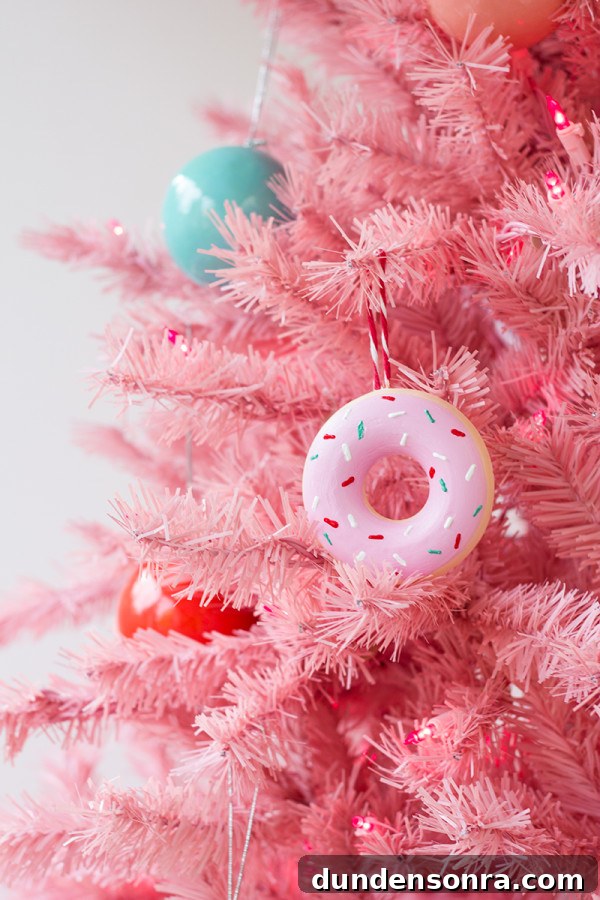 DIY Donut Ornaments
