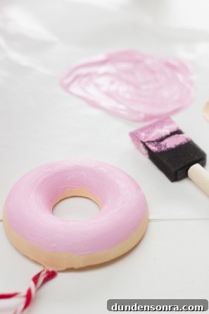 DIY Donut Ornaments