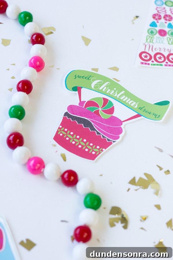 Printable Holiday Sweets Gift Tags – Free Downloadable Set 4 Free Printable Holiday Sweets Gift Tags