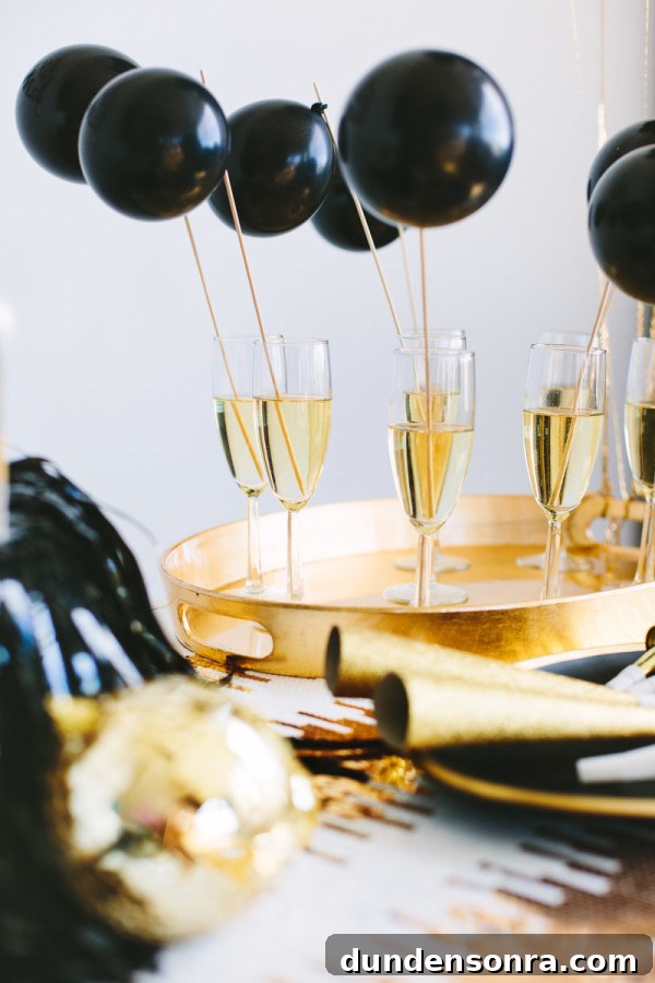 DIY Balloon Drink Stirrers