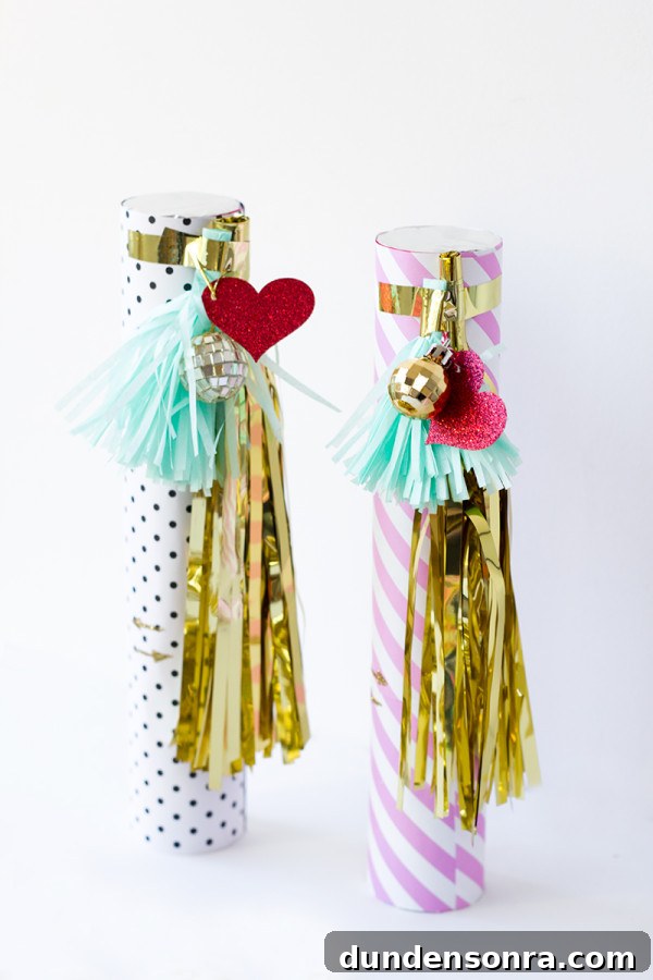 Transform a DIY Confetti Cannon: Quick Makeover Ideas 2 DIY Confetti Cannon Makeover