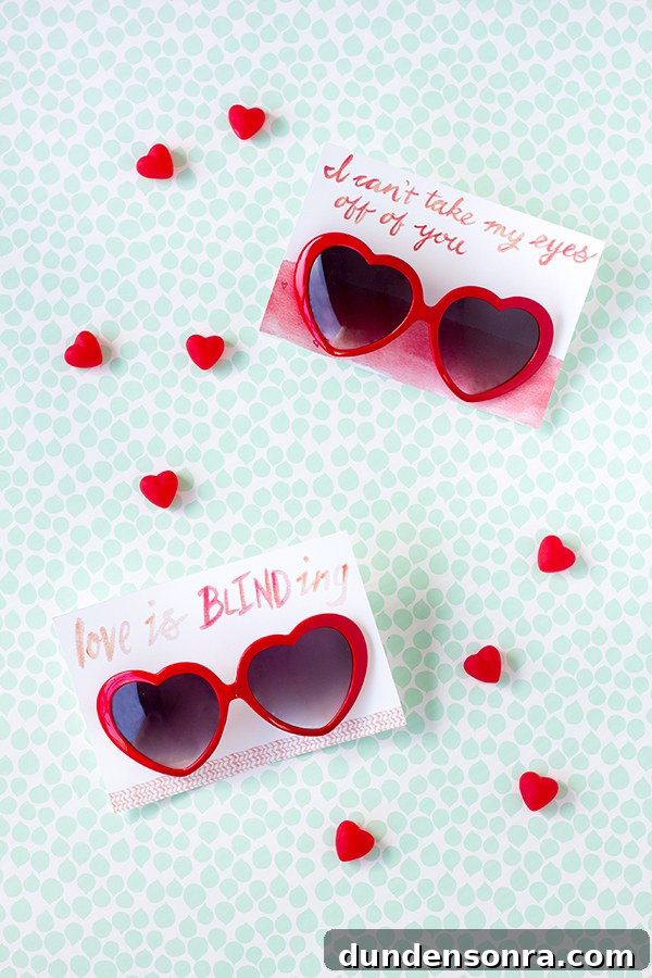 Free Printable Heart Sunglasses Valentines