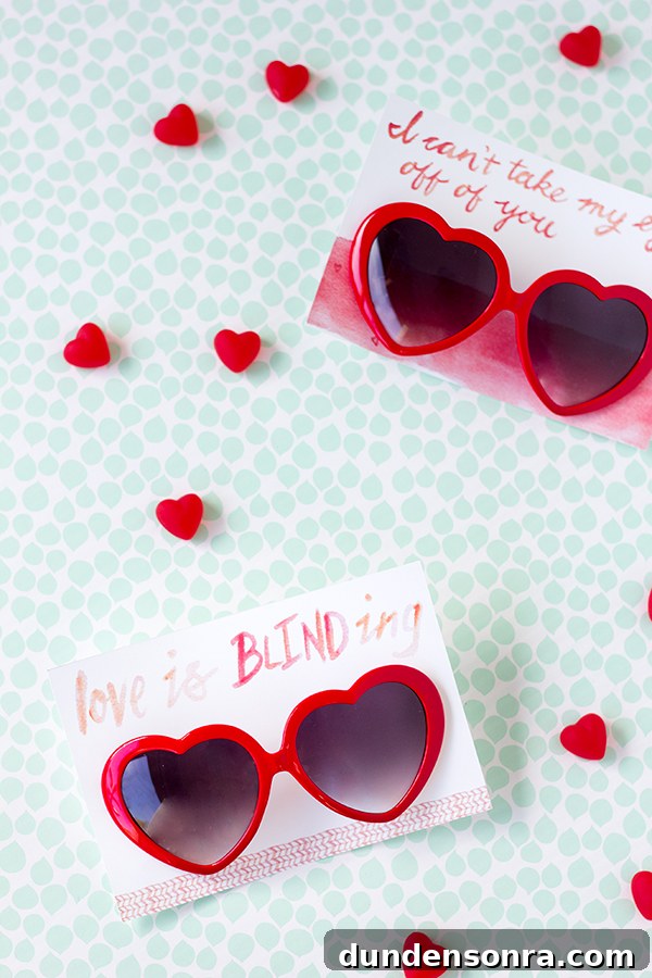 Free Printable Heart Sunglasses Valentines
