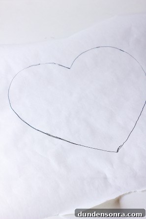 DIY Jeweled Heart Sweatshirt