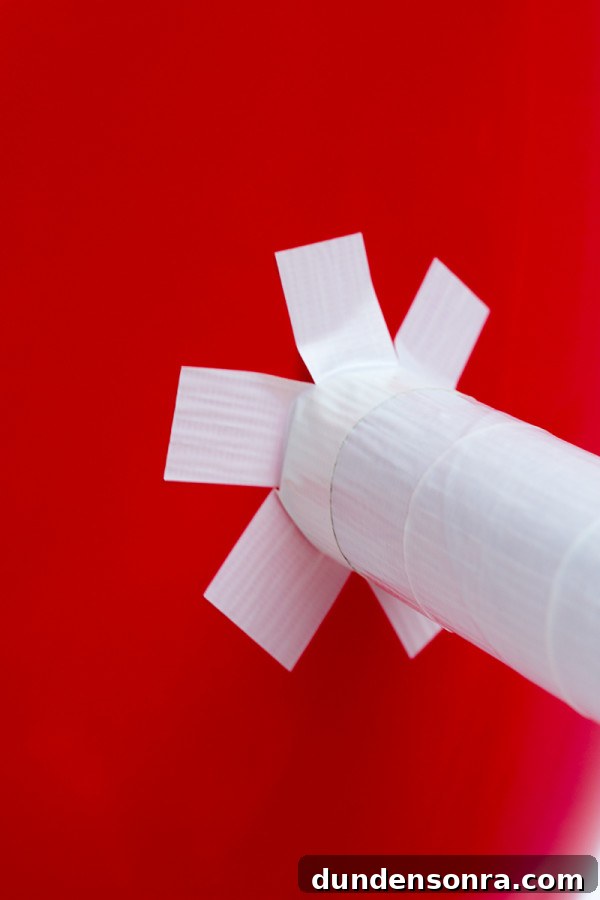 DIY Giant Cupid's Arrow Balloons