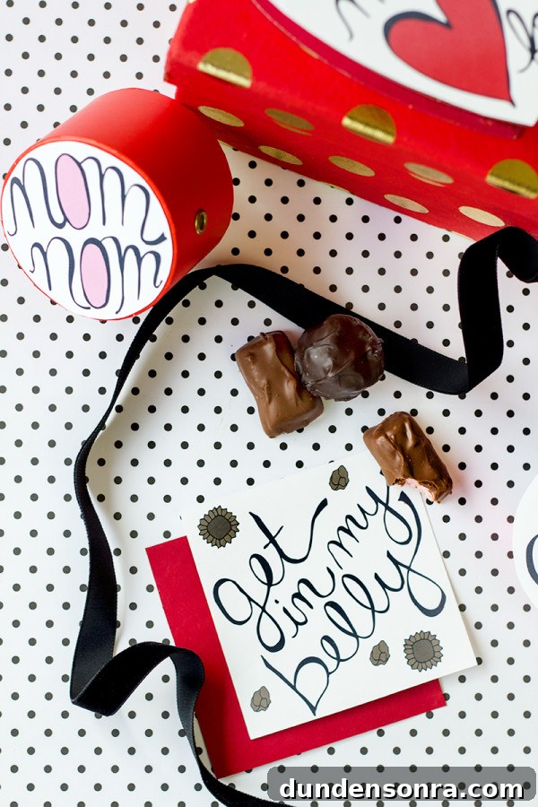 Valentine's Day Chocolates Free Printables