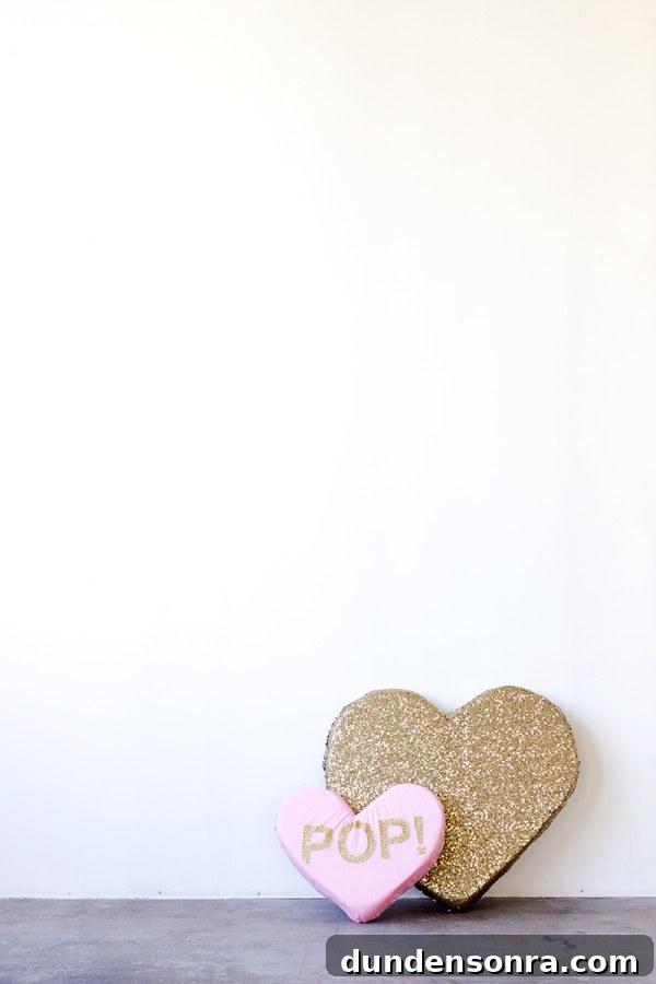 DIY Plush Hearts