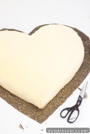 DIY Plush Hearts
