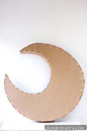 DIY Giant Moon Piñata