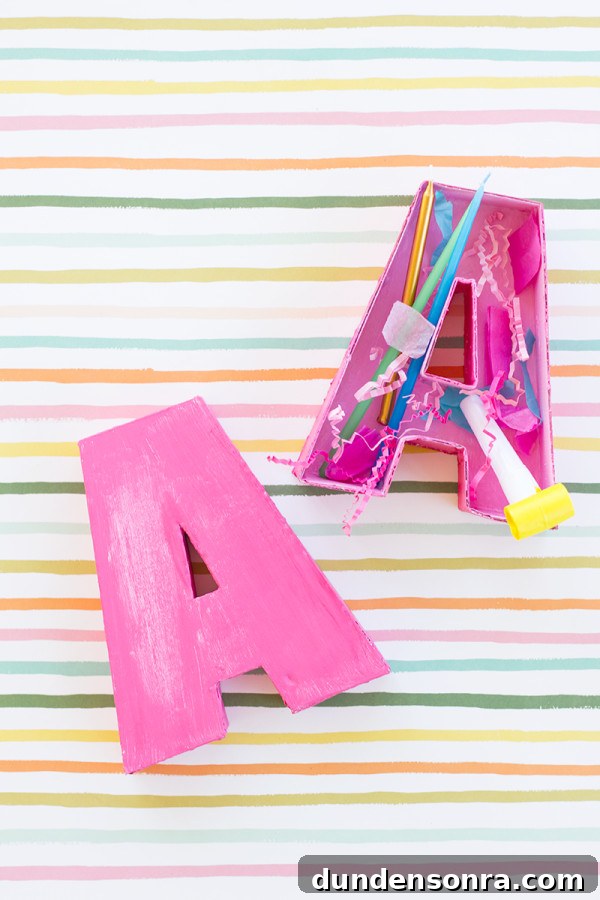 DIY Letter-Shaped Gift Boxes: Step-by-Step Craft Tutorial 16 DIY Letter Shaped Boxes