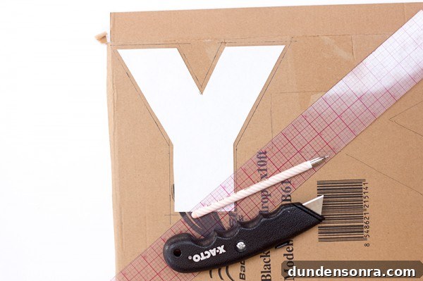 DIY Letter-Shaped Gift Boxes: Step-by-Step Craft Tutorial 6 DIY Letter Shaped Boxes