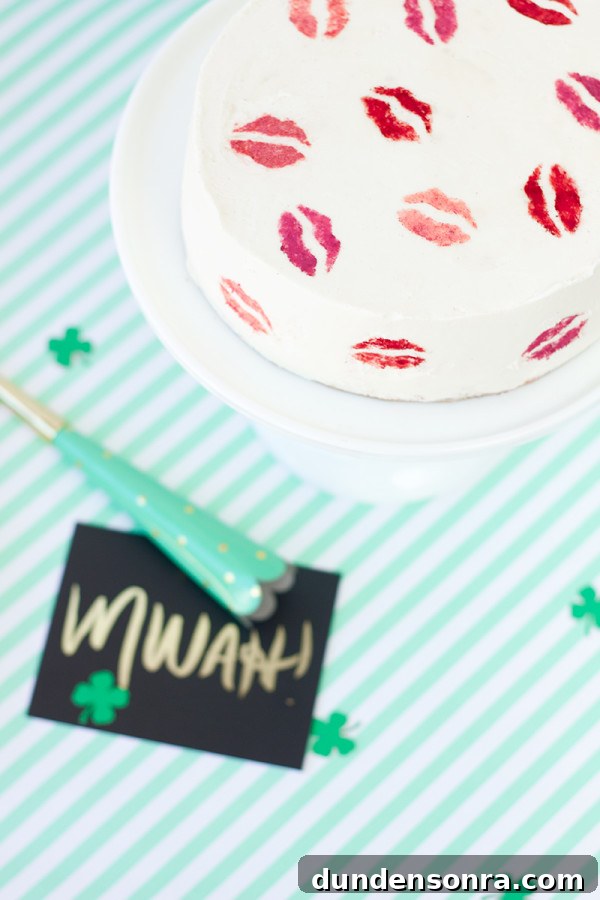 Kiss Me I'm Irish Cake Recipe: Festive St. Patrick’s Day Treat 3 Kiss Me (I'm Irish!) Cake