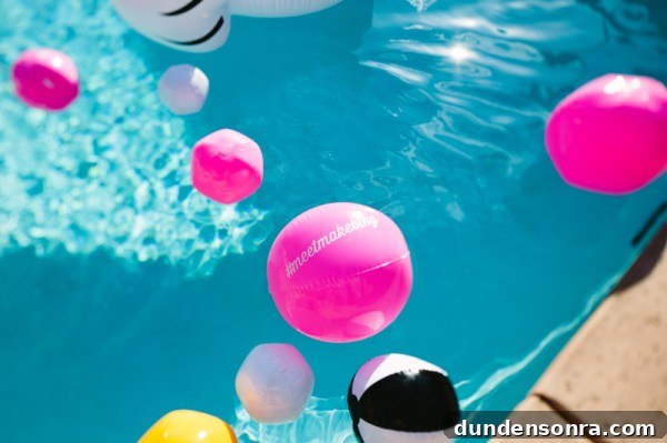 Neon Beach Balls