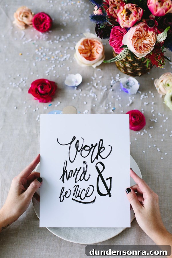 Work Hard and Be Nice