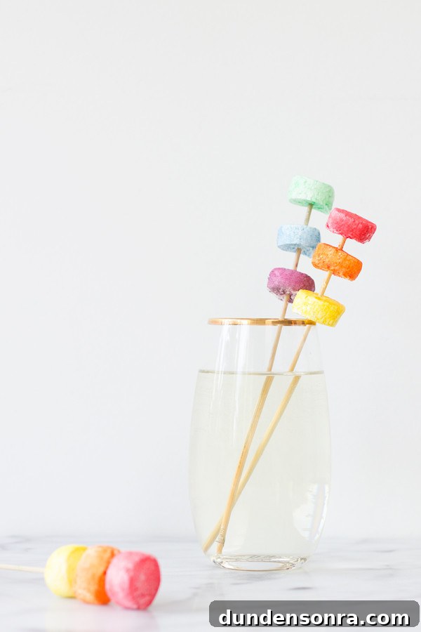 How to Make Marshmallow Drink Stirrers for Parties and Hot Cocoa 2 DIY Marshmallow Drink Stirrers
