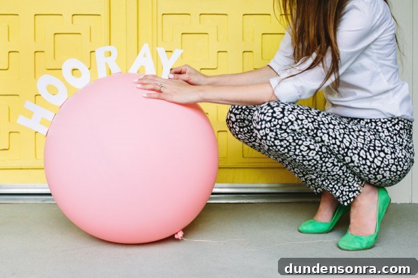 DIY Pop-Up Message Balloons