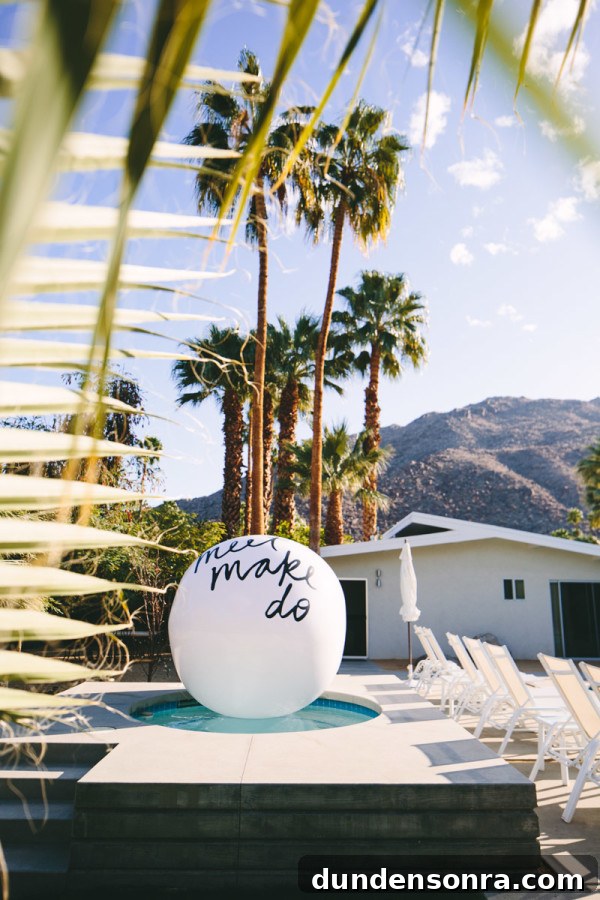 DIY Giant Beach Ball Message