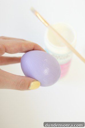 DIY Confetti Dipped Easter Eggs