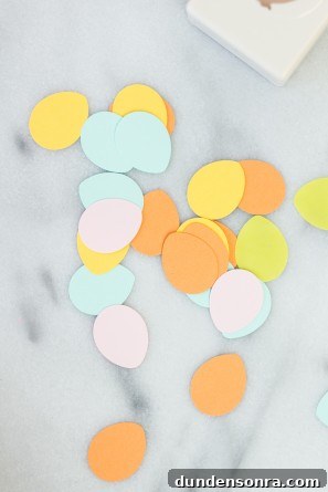 DIY Easter Egg Hunt Cake
