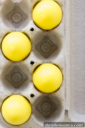DIY Pineapple Easter Eggs