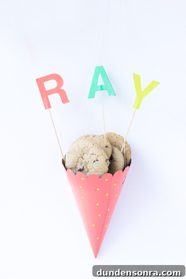 DIY Party Hat Treat Cones: Cute Snack Holders for Celebrations 4 DIY Party Hat Treat Cones