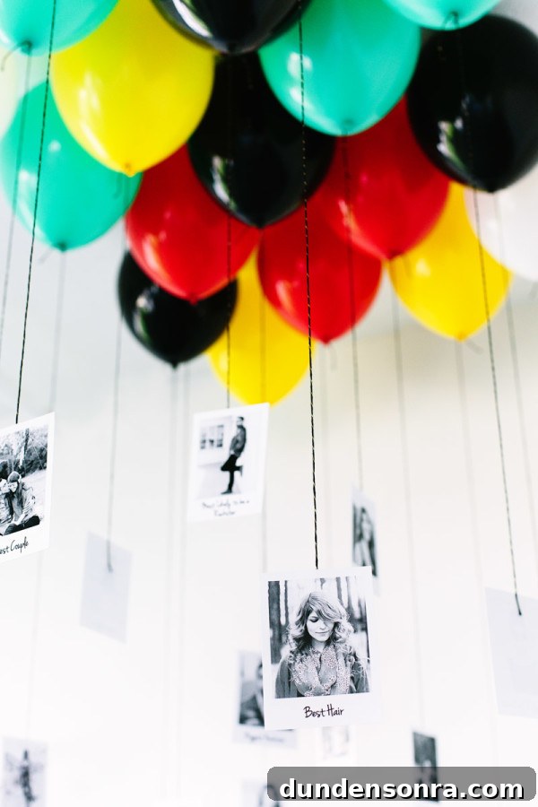 Graduation Balloon Superlatives You Can Make Yourself 2 DIY Graduation Balloon Superlatives