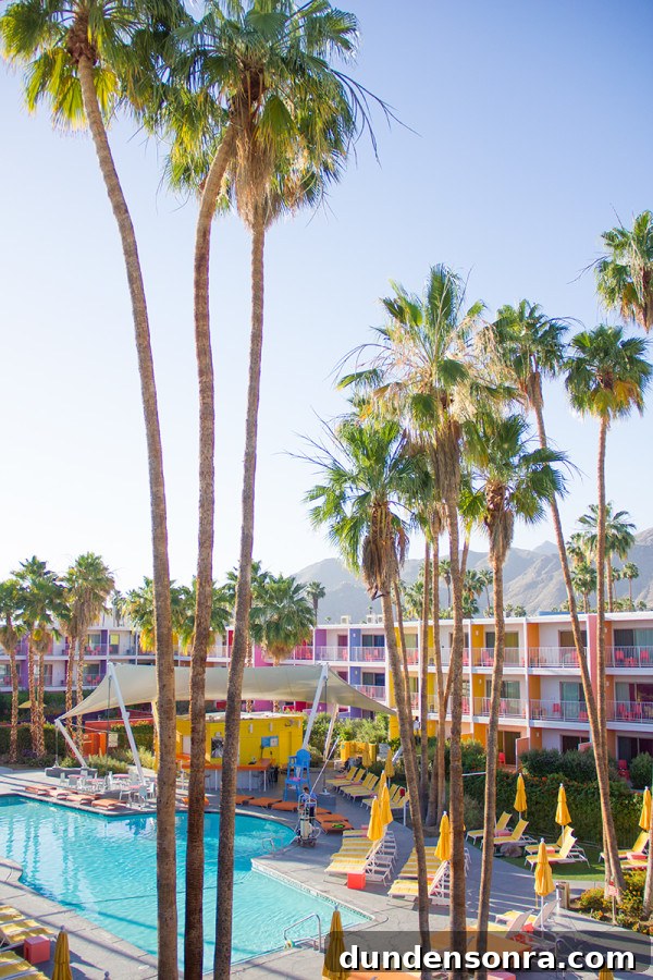 Colorful Couples' Getaway at The Saguaro Hotel — Palm Springs Escape 2 Rainbow Hotel | Saguaro Palm Springs
