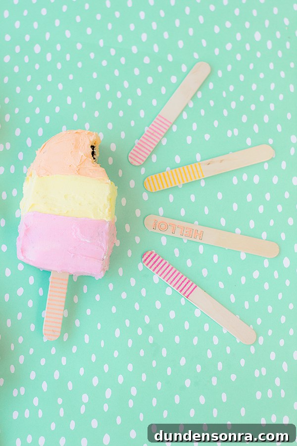 No-Bake Popsicle Cake Recipes: Refreshing Summer Desserts 5 Popsicle Cakes for Summer