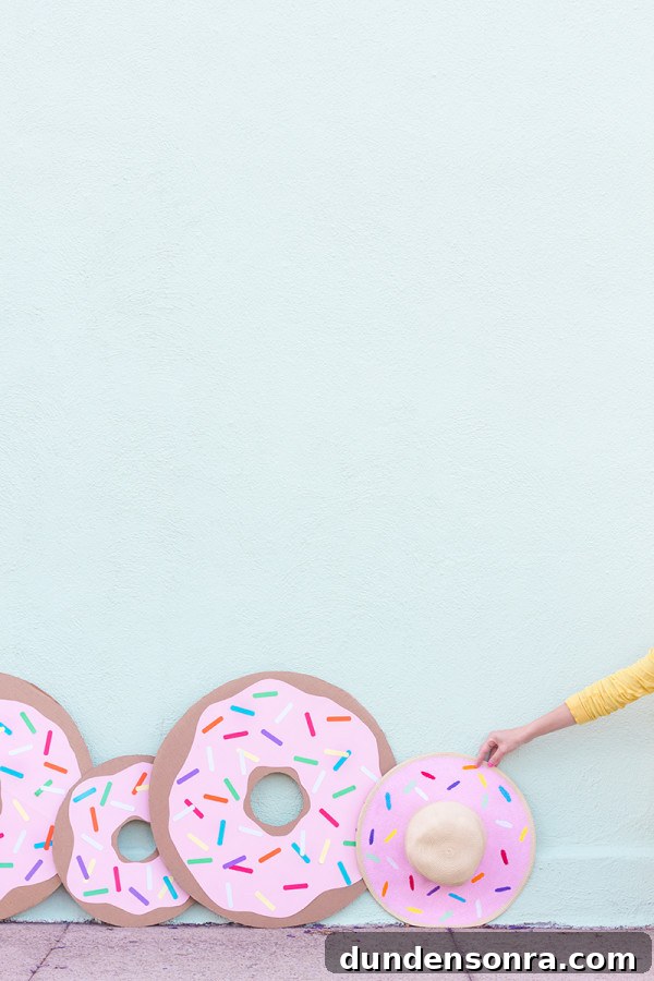 Make a Donut-Shaped Floppy Hat: DIY Sewing Guide 11 DIY Donut Floppy Hat