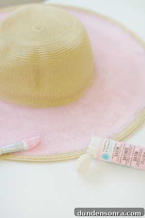 DIY Donut Floppy Hat