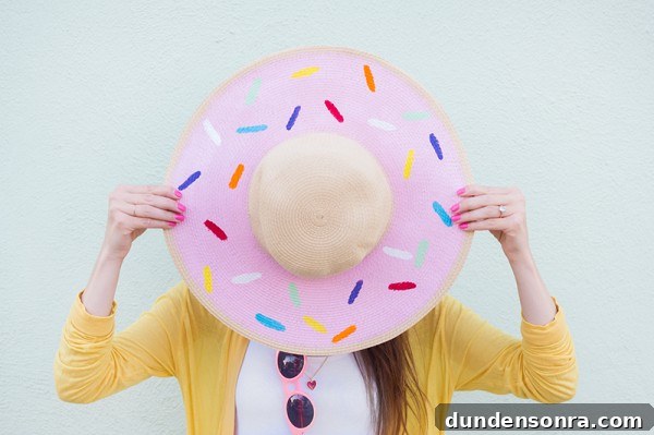 Make a Donut-Shaped Floppy Hat: DIY Sewing Guide 7 DIY Donut Floppy Hat