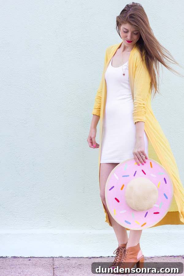 Make a Donut-Shaped Floppy Hat: DIY Sewing Guide 8 DIY Donut Floppy Hat