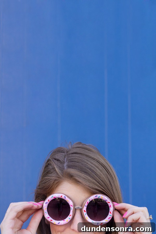 DIY Donut Sunglasses